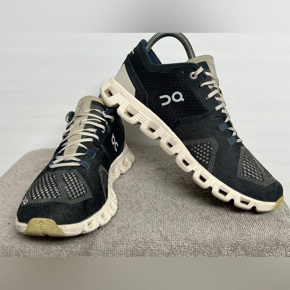 ON Women's Cloud X Black Pearl Running Shoes Helion SIZE 8 - Picture 2 of 10